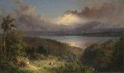 Frederic Edwin Church View of Cotopaxi painting